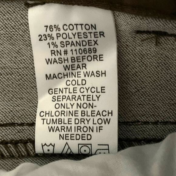 Women with Control Army Green Stretch Denim My Wonder Jean 16P - Picture 6 of 7